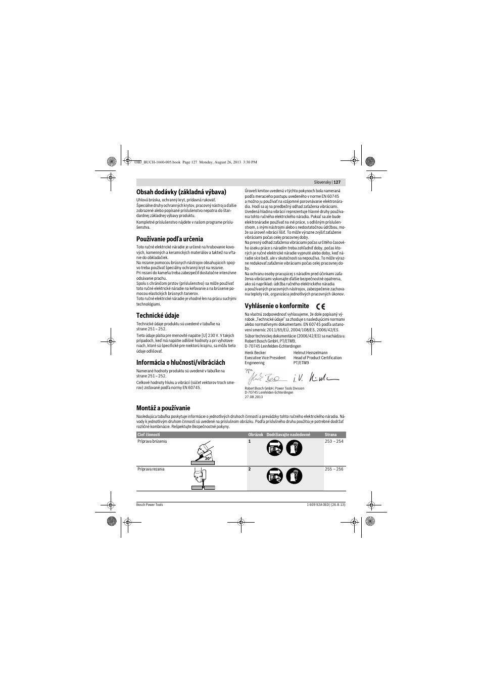 Bosch GWS 15-125 CIEP Professional User Manual | Page 127 / 271