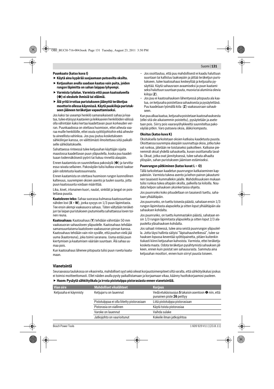 Bosch GKE 35 BCE Professional User Manual | Page 131 / 320