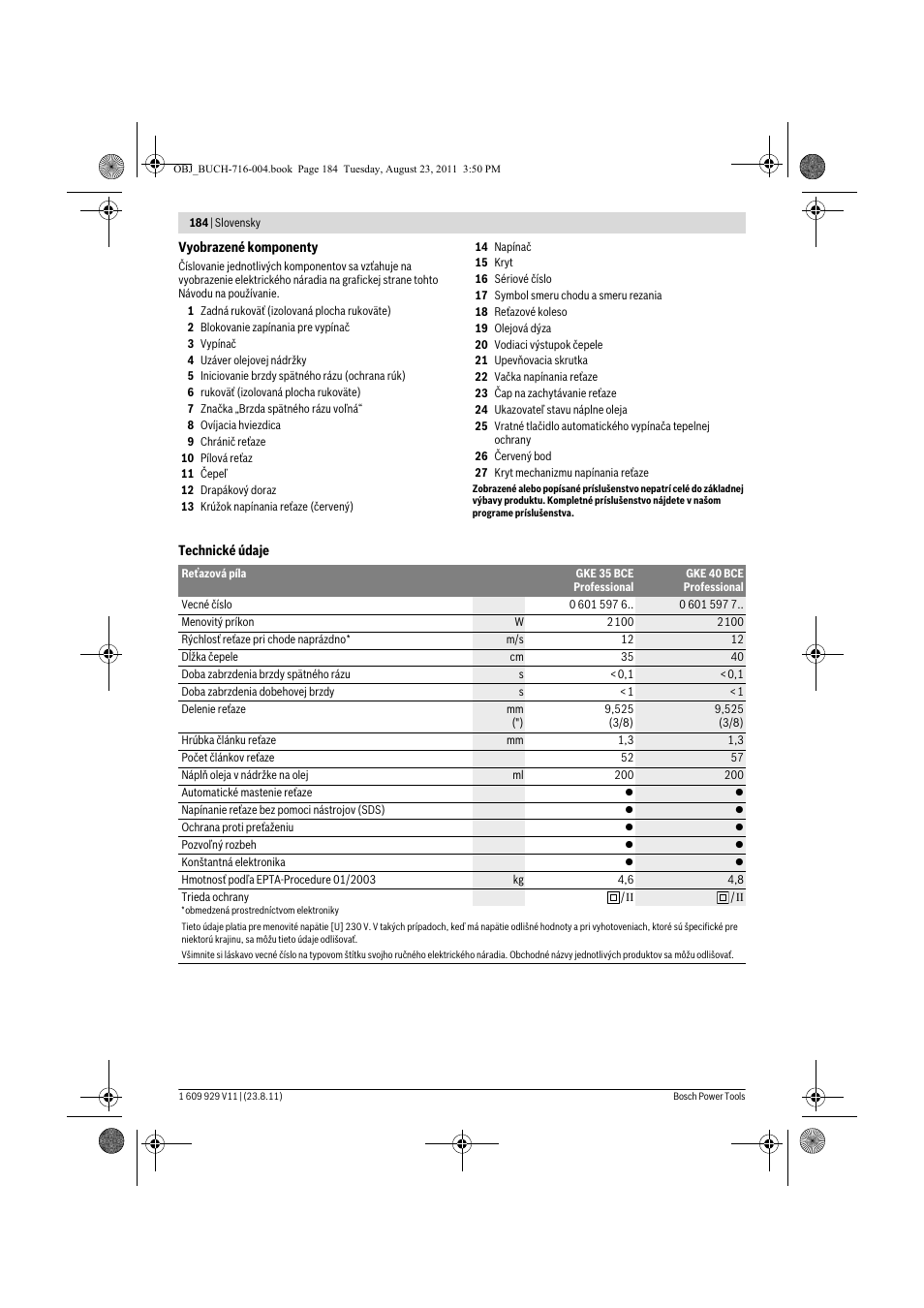 Bosch GKE 35 BCE Professional User Manual | Page 184 / 320