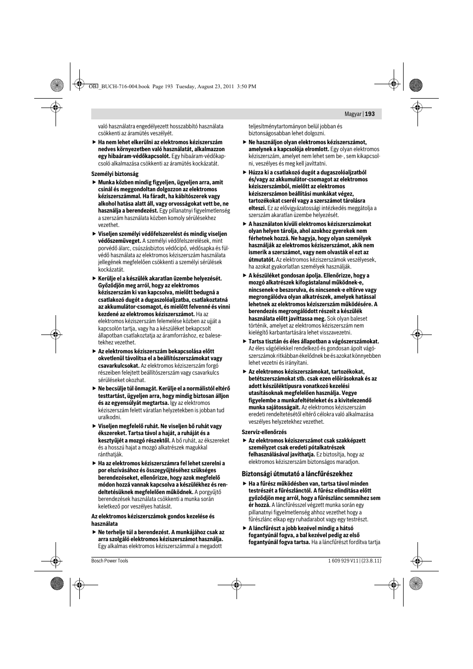 Bosch GKE 35 BCE Professional User Manual | Page 193 / 320