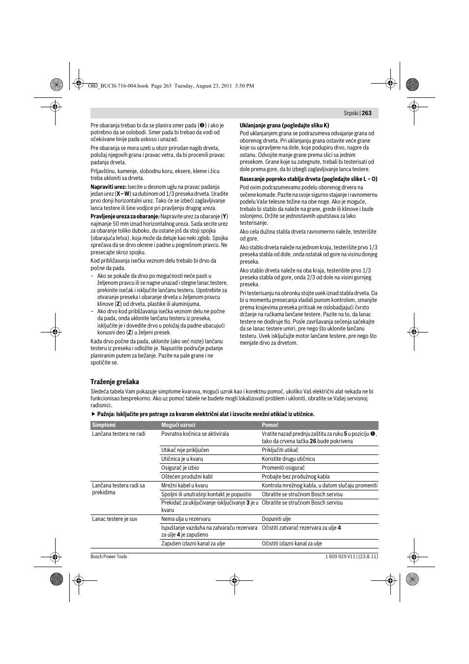 Bosch GKE 35 BCE Professional User Manual | Page 263 / 320
