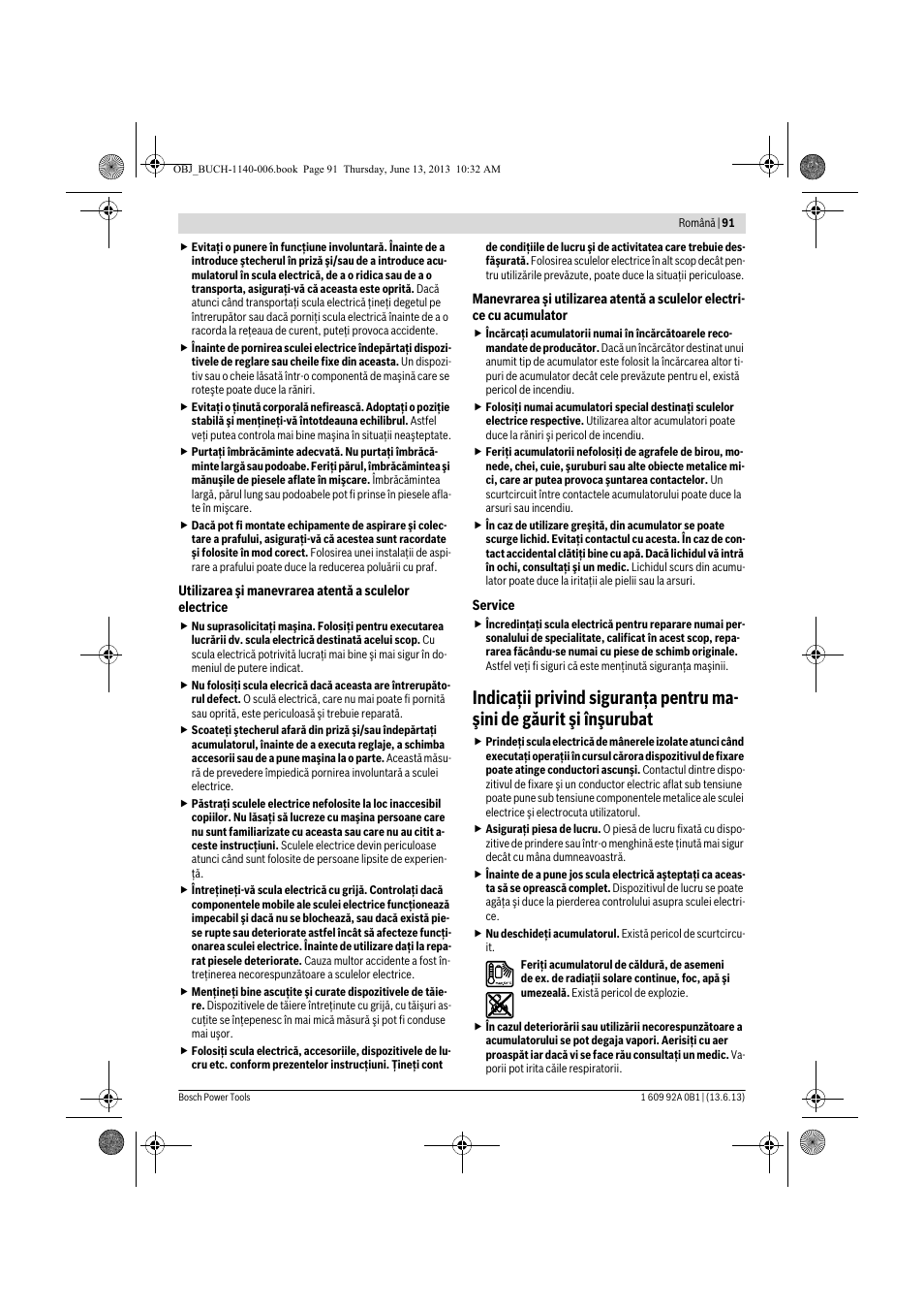 Bosch GDS 18 V-LI HT Professional User Manual | Page 91 / 142