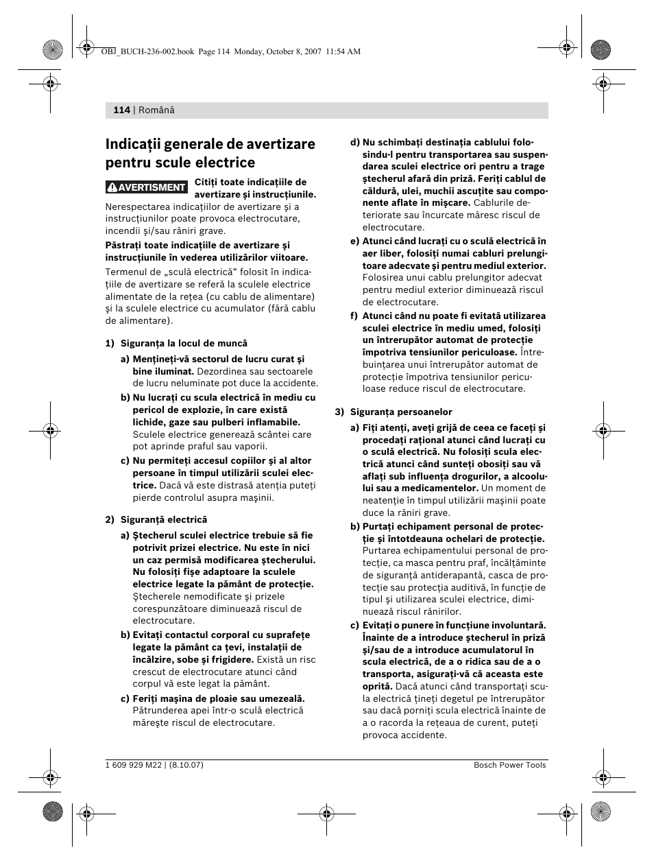 Bosch GNA 2,0 Professional User Manual | Page 114 / 159