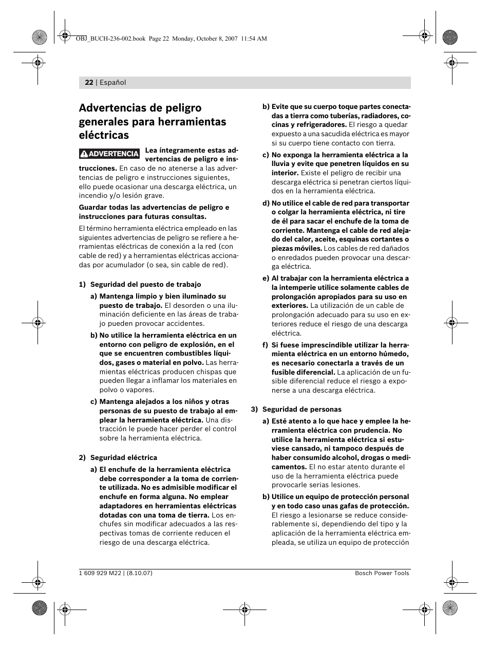 Bosch GNA 2,0 Professional User Manual | Page 22 / 159