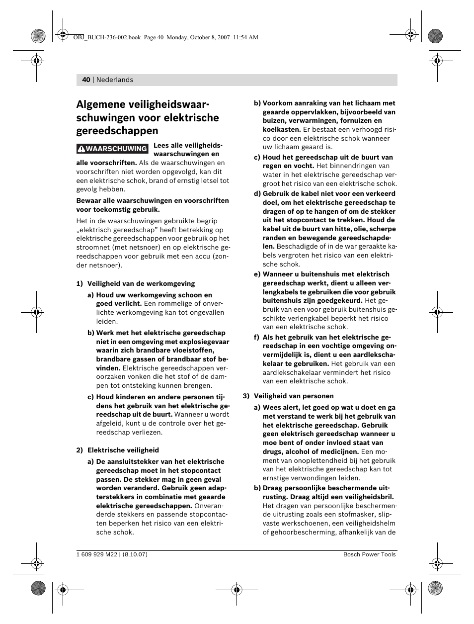 Bosch GNA 2,0 Professional User Manual | Page 40 / 159