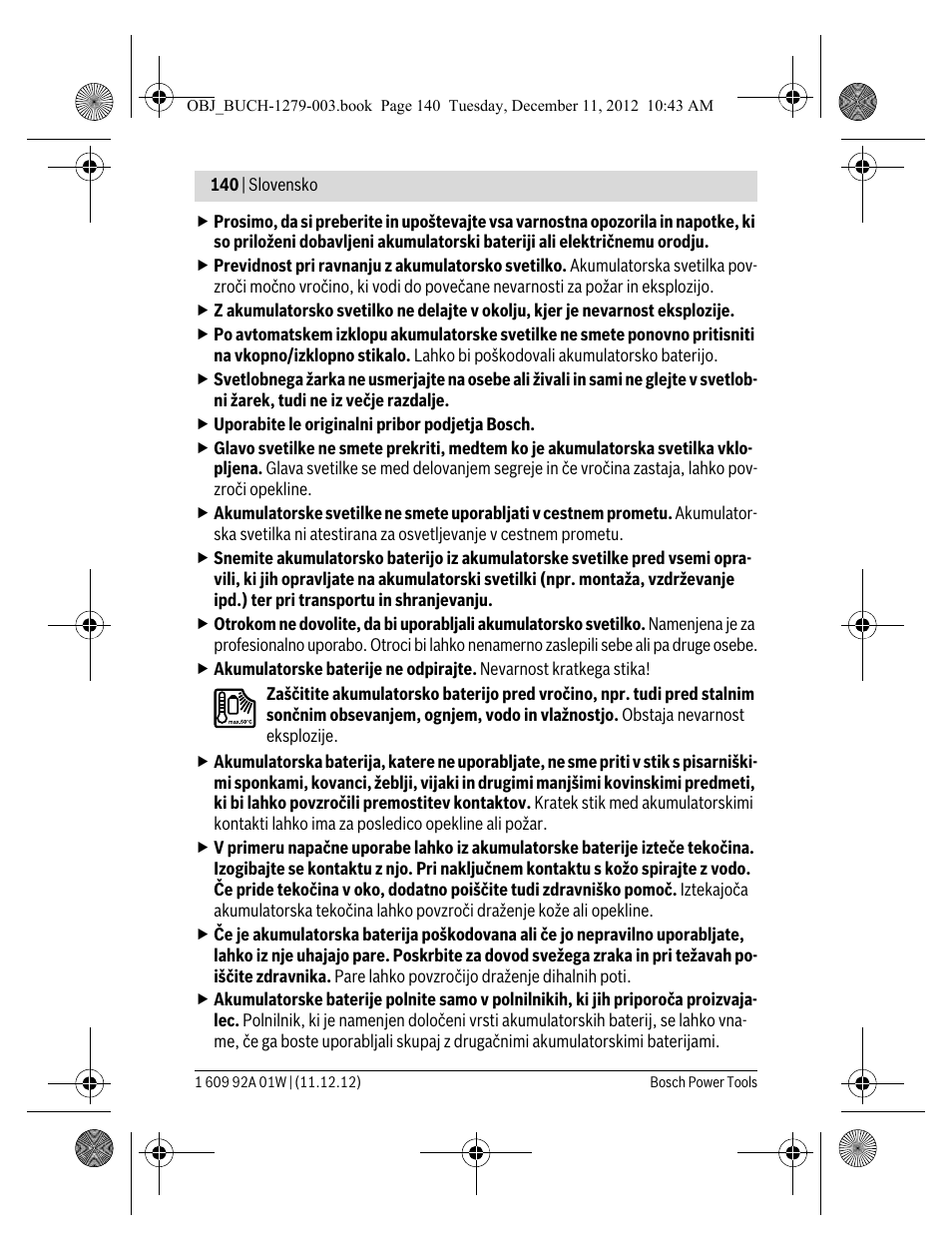 Bosch GLI VariLED Professional User Manual | Page 140 / 181