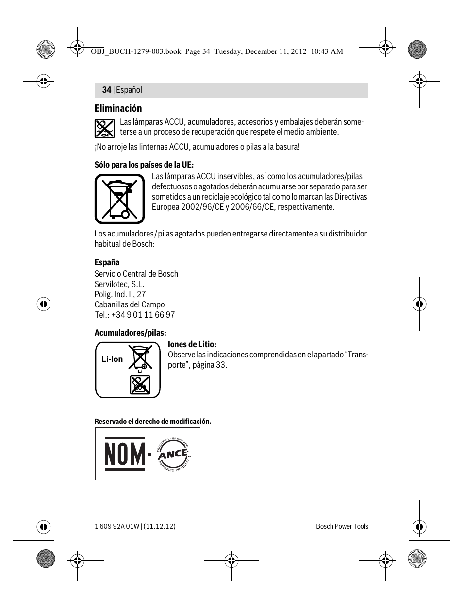 Bosch GLI VariLED Professional User Manual | Page 34 / 181