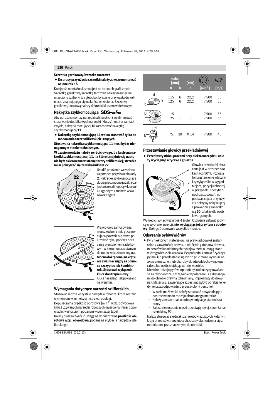 Bosch GWS 14-125 Inox Professional User Manual | Page 129 / 270