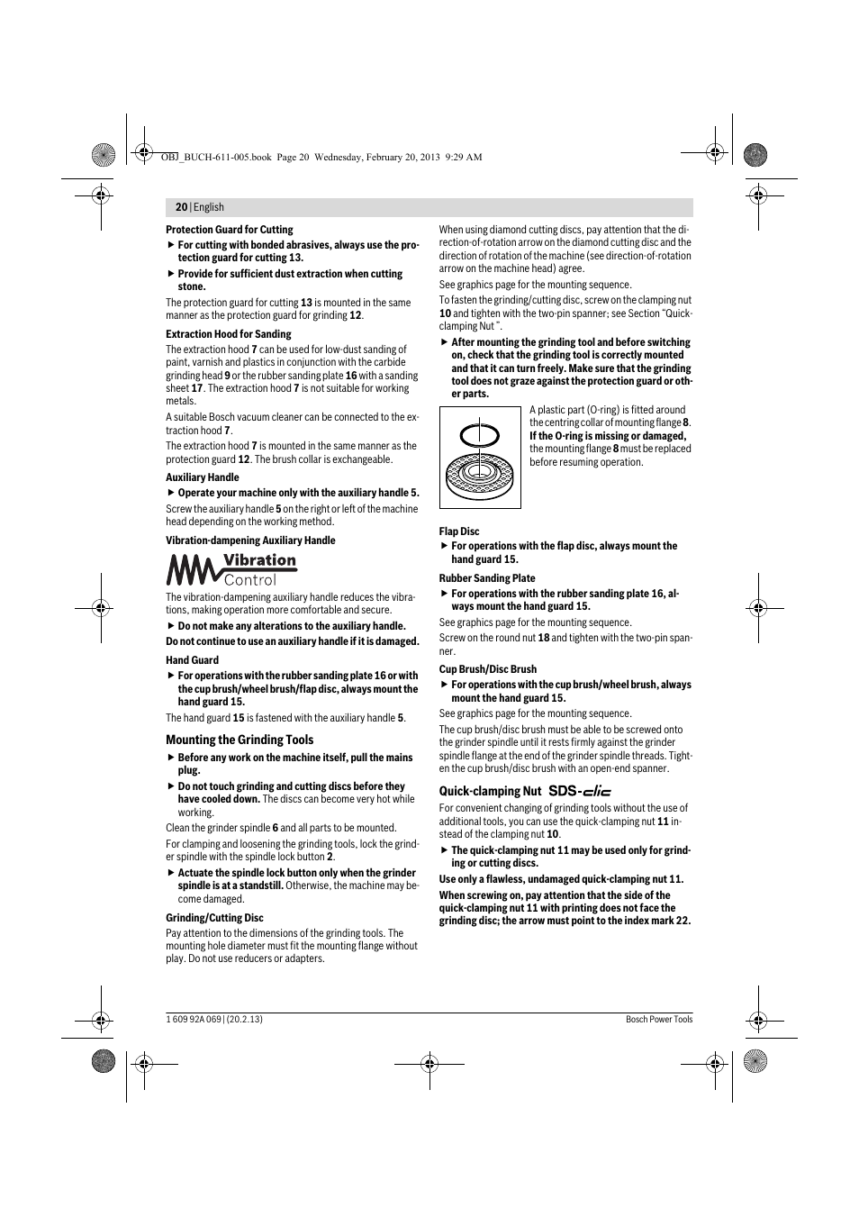 Bosch GWS 14-125 Inox Professional User Manual | Page 19 / 270