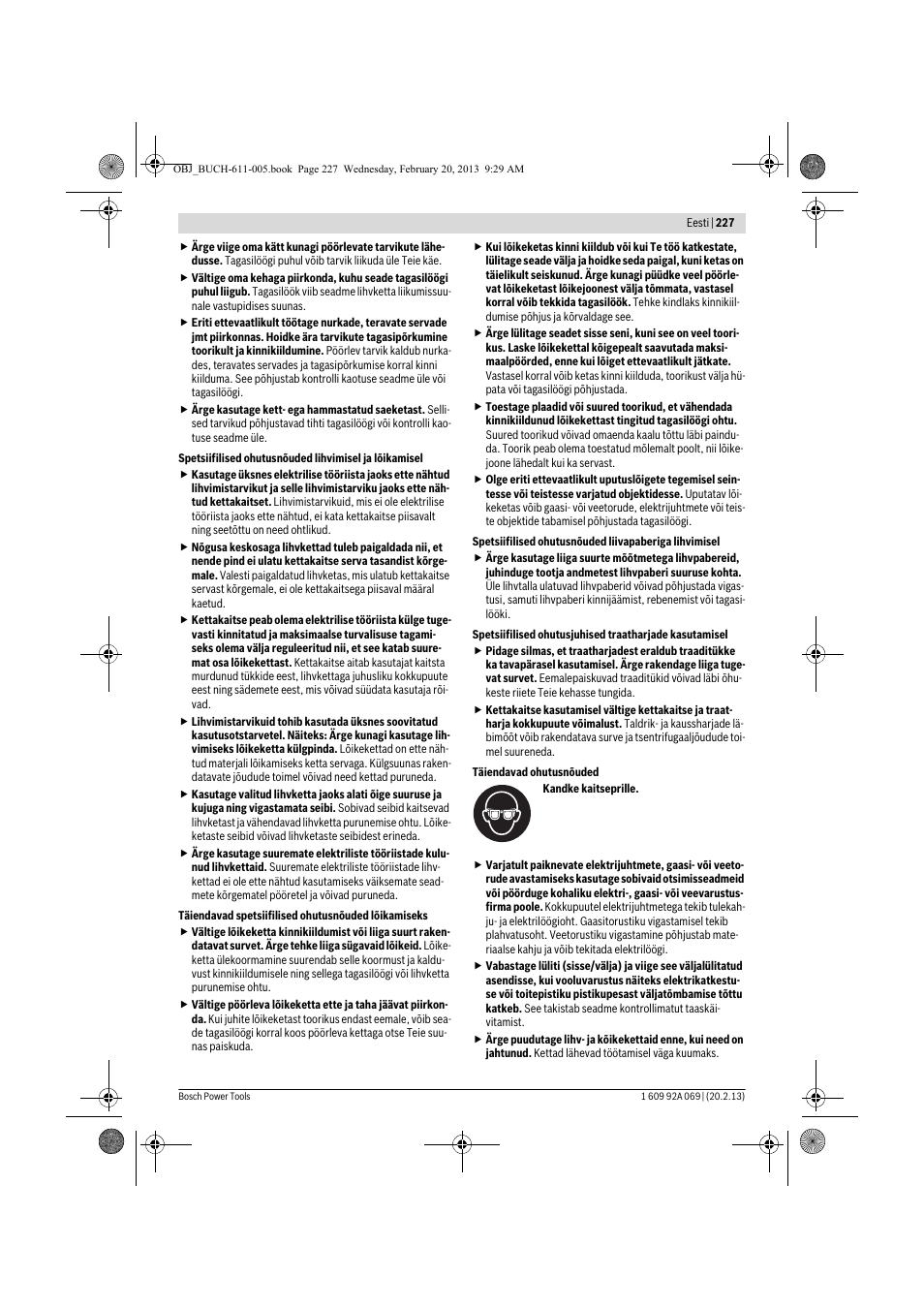 Bosch GWS 14-125 Inox Professional User Manual | Page 226 / 270