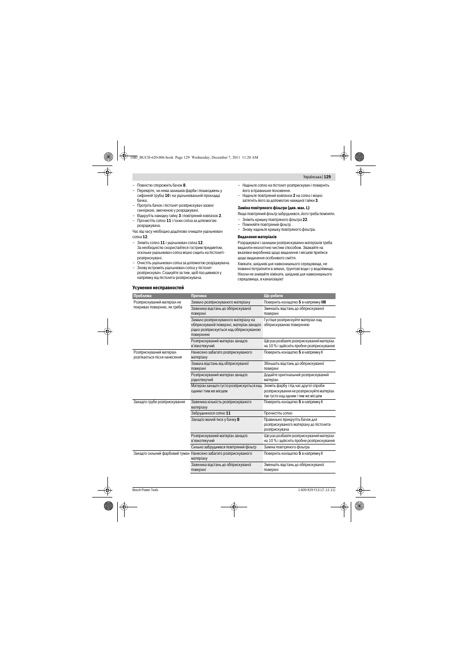 Bosch PFS 65 User Manual | Page 129 / 181