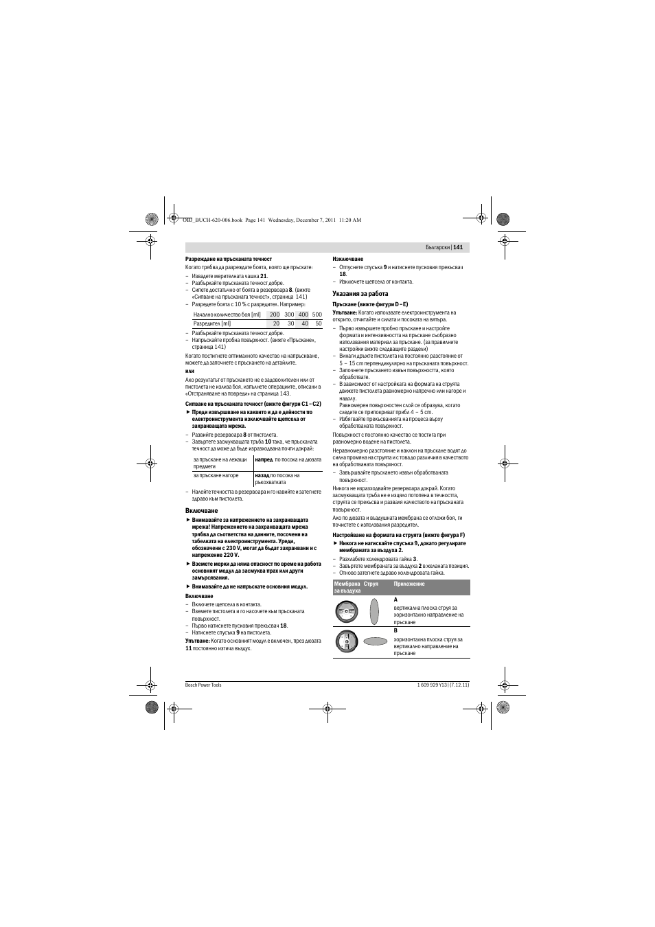 Bosch PFS 65 User Manual | Page 141 / 181