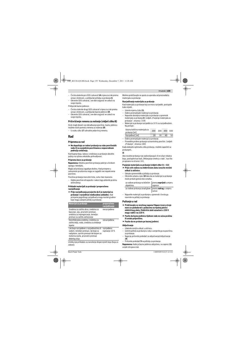 Bosch PFS 65 User Manual | Page 159 / 181