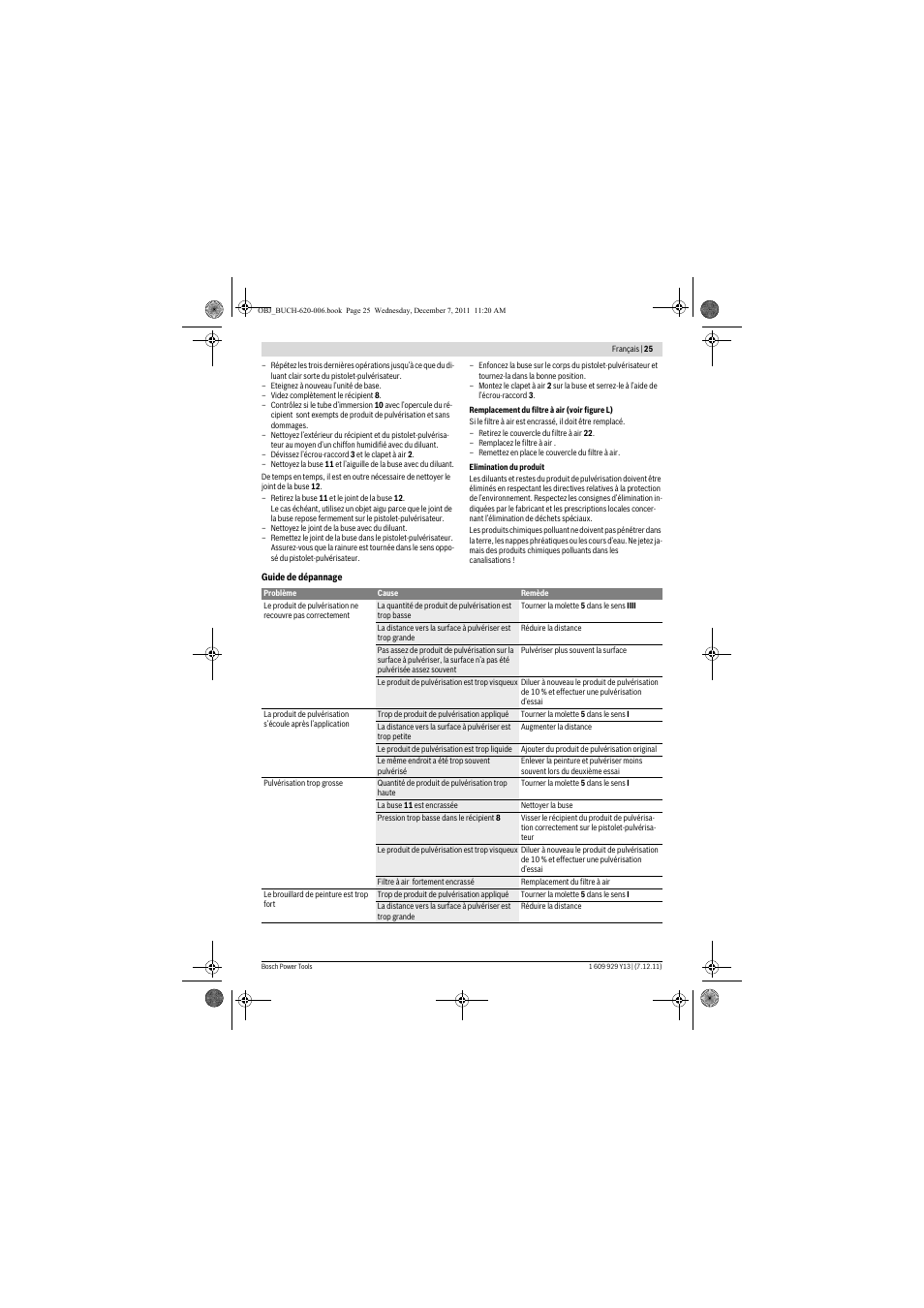 Bosch PFS 65 User Manual | Page 25 / 181