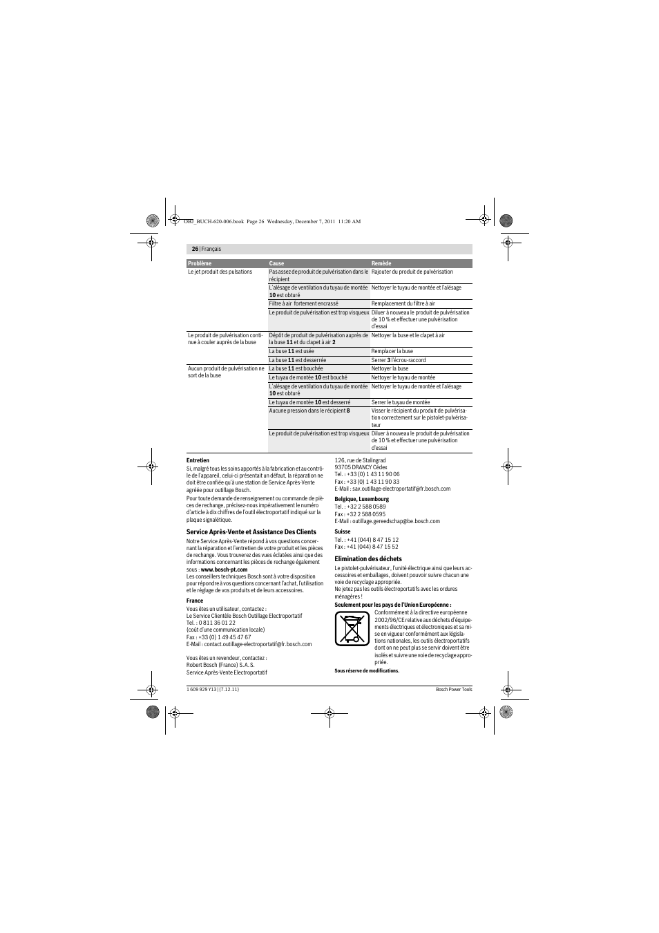 Bosch PFS 65 User Manual | Page 26 / 181