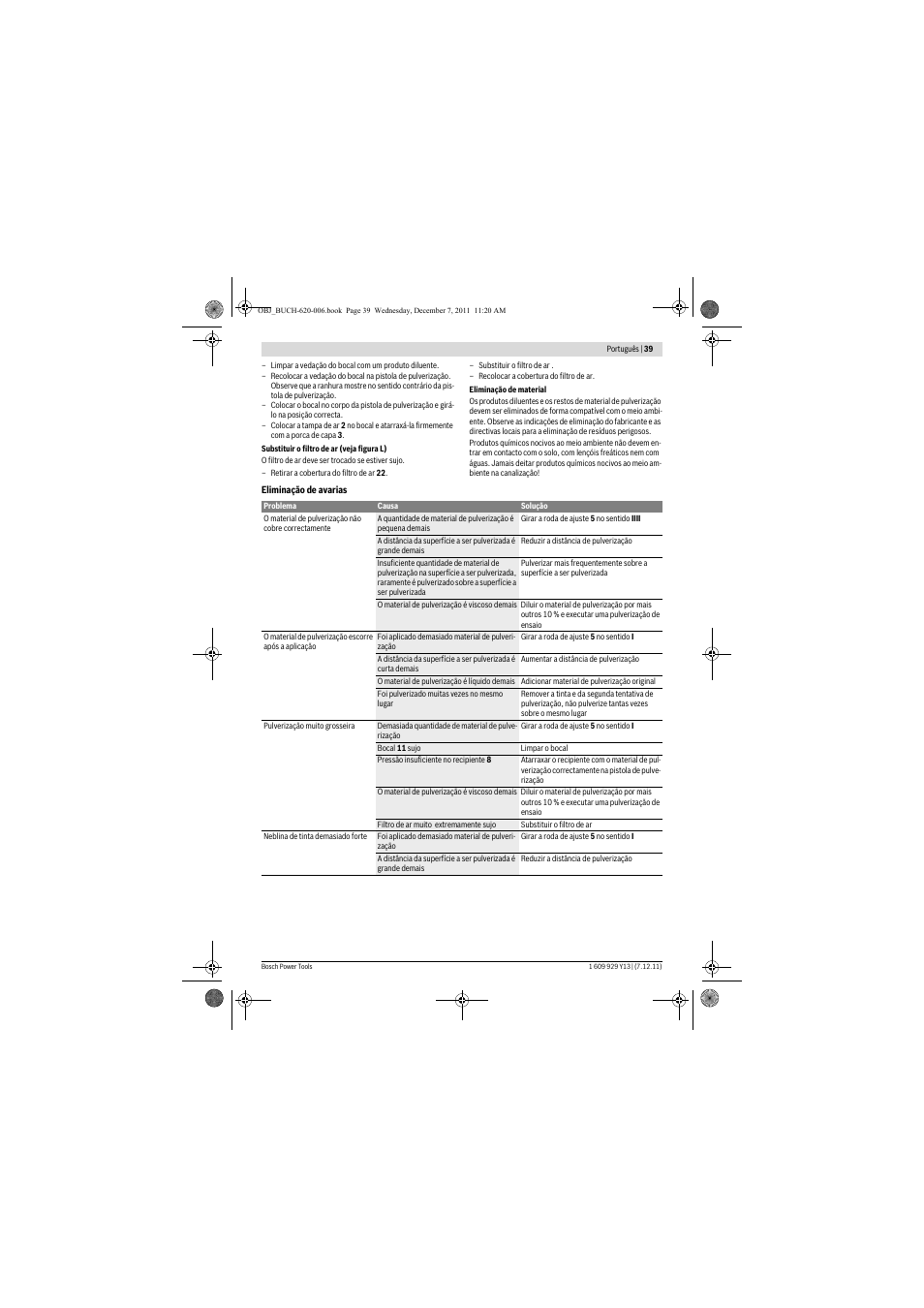 Bosch PFS 65 User Manual | Page 39 / 181