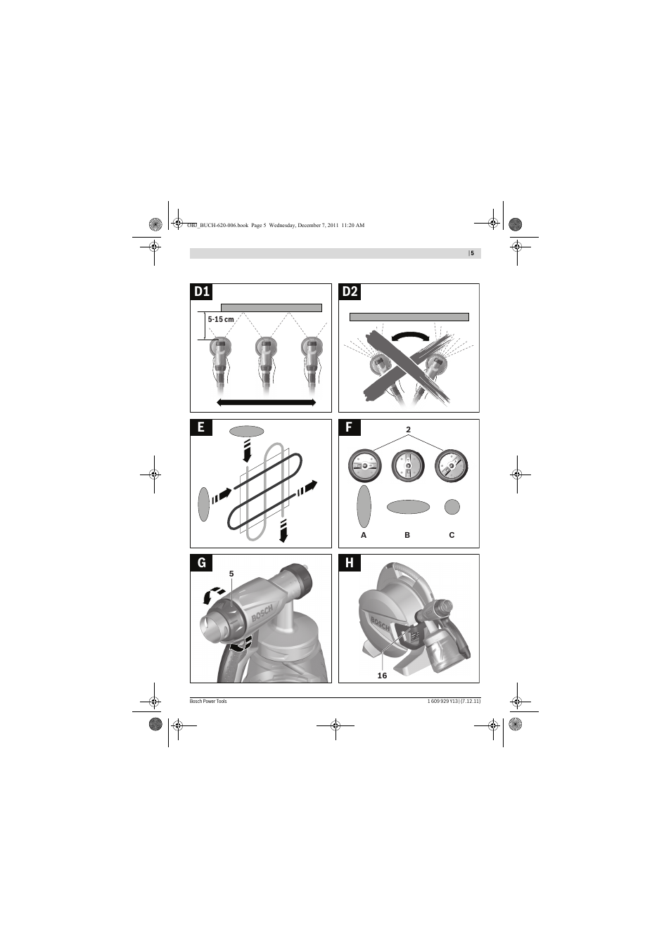 Bosch PFS 65 User Manual | Page 5 / 181