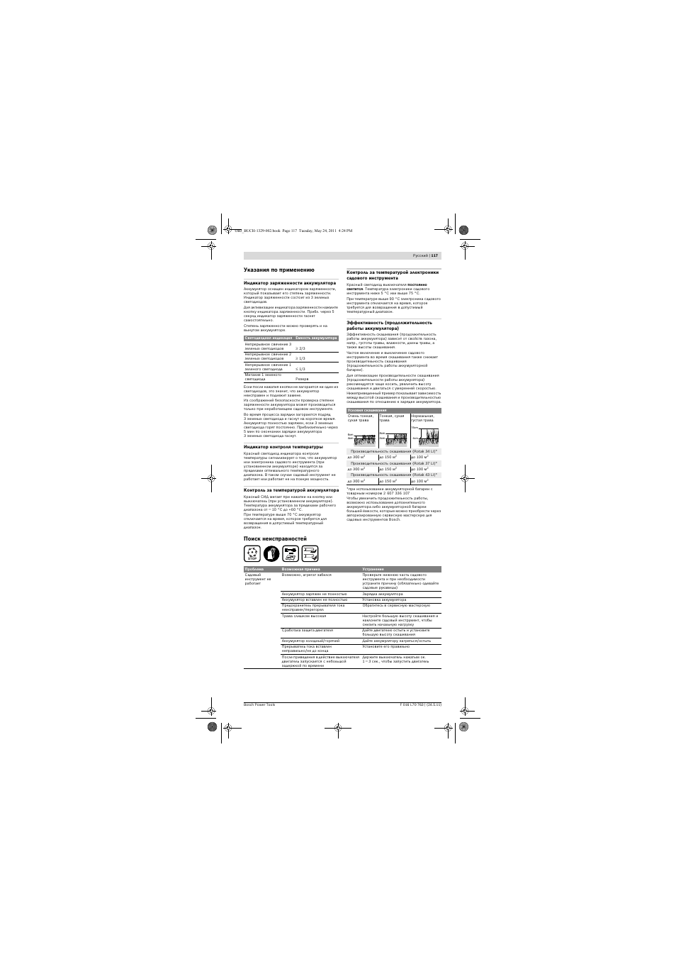 Bosch Rotak 34 LI User Manual | Page 117 / 176