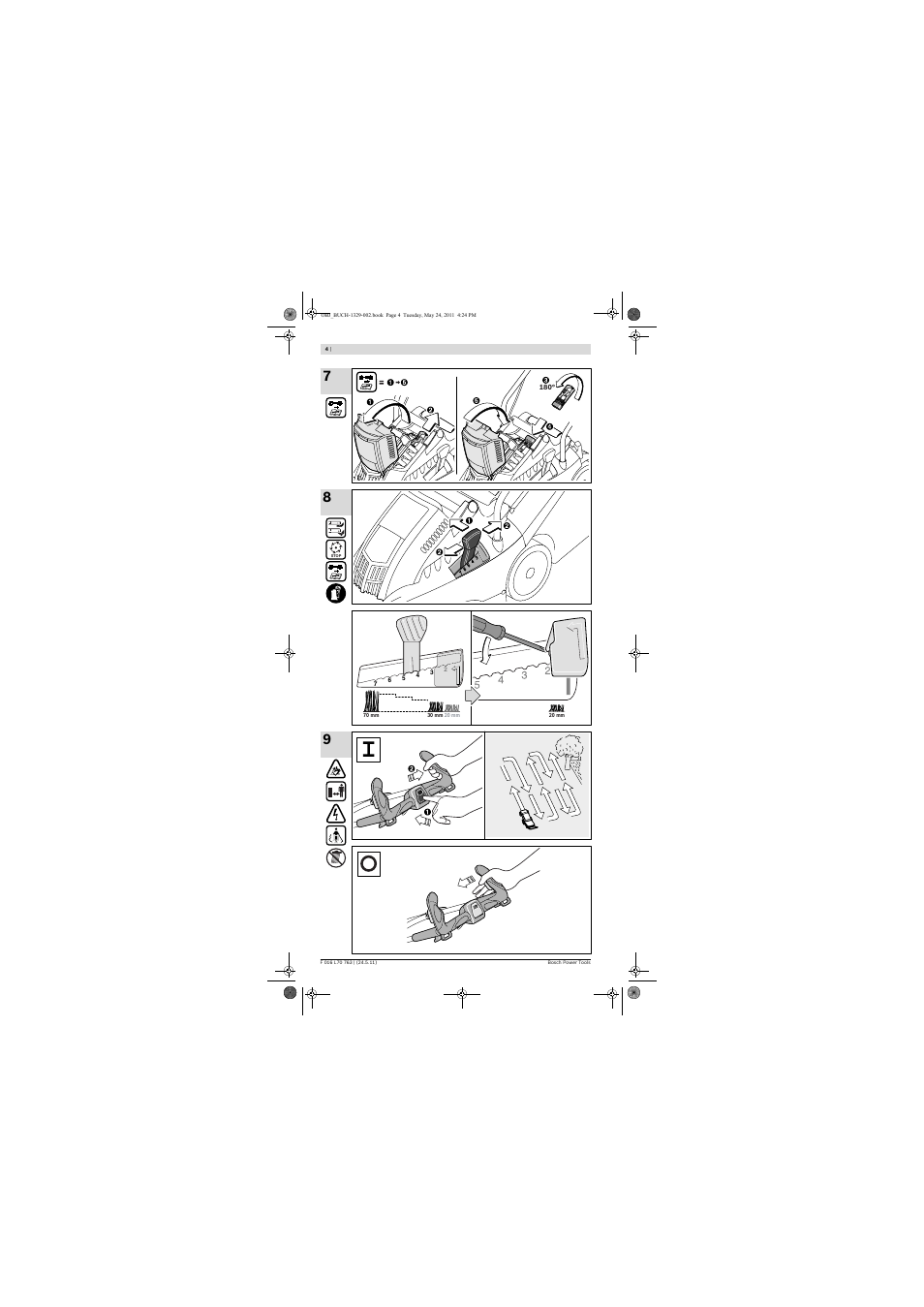 Bosch Rotak 34 LI User Manual | Page 4 / 176