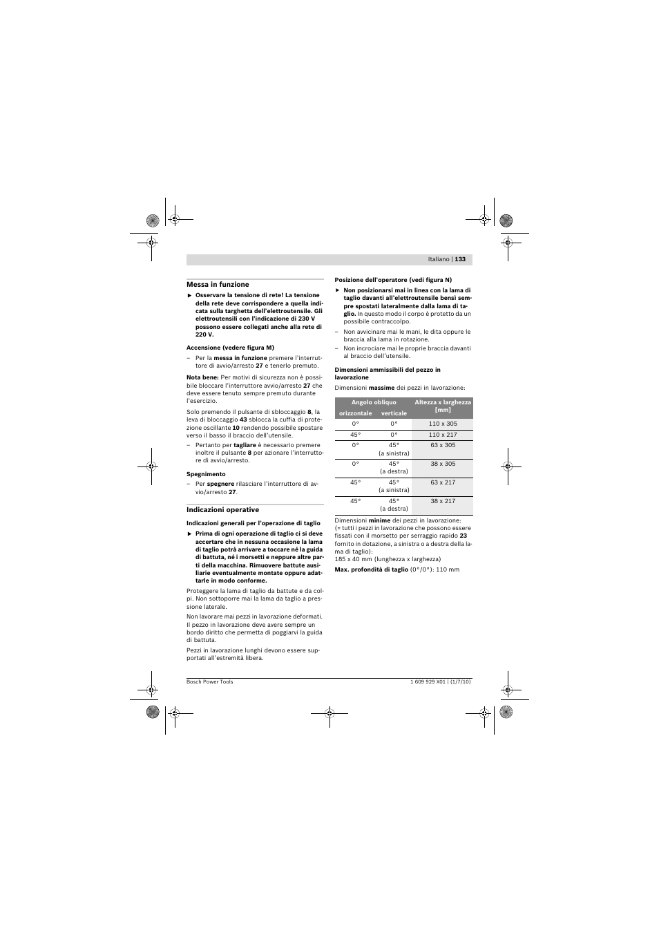 Bosch GCM 12 SD Professional User Manual | Page 133 / 620