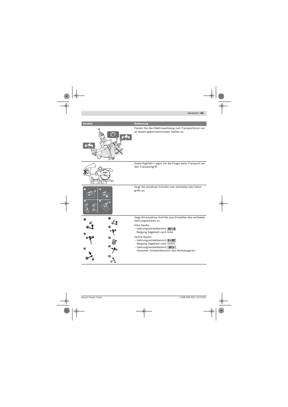 Bosch GCM 12 SD Professional User Manual | Page 15 / 620