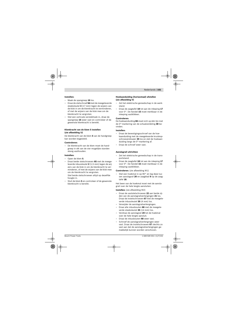 Bosch GCM 12 SD Professional User Manual | Page 161 / 620