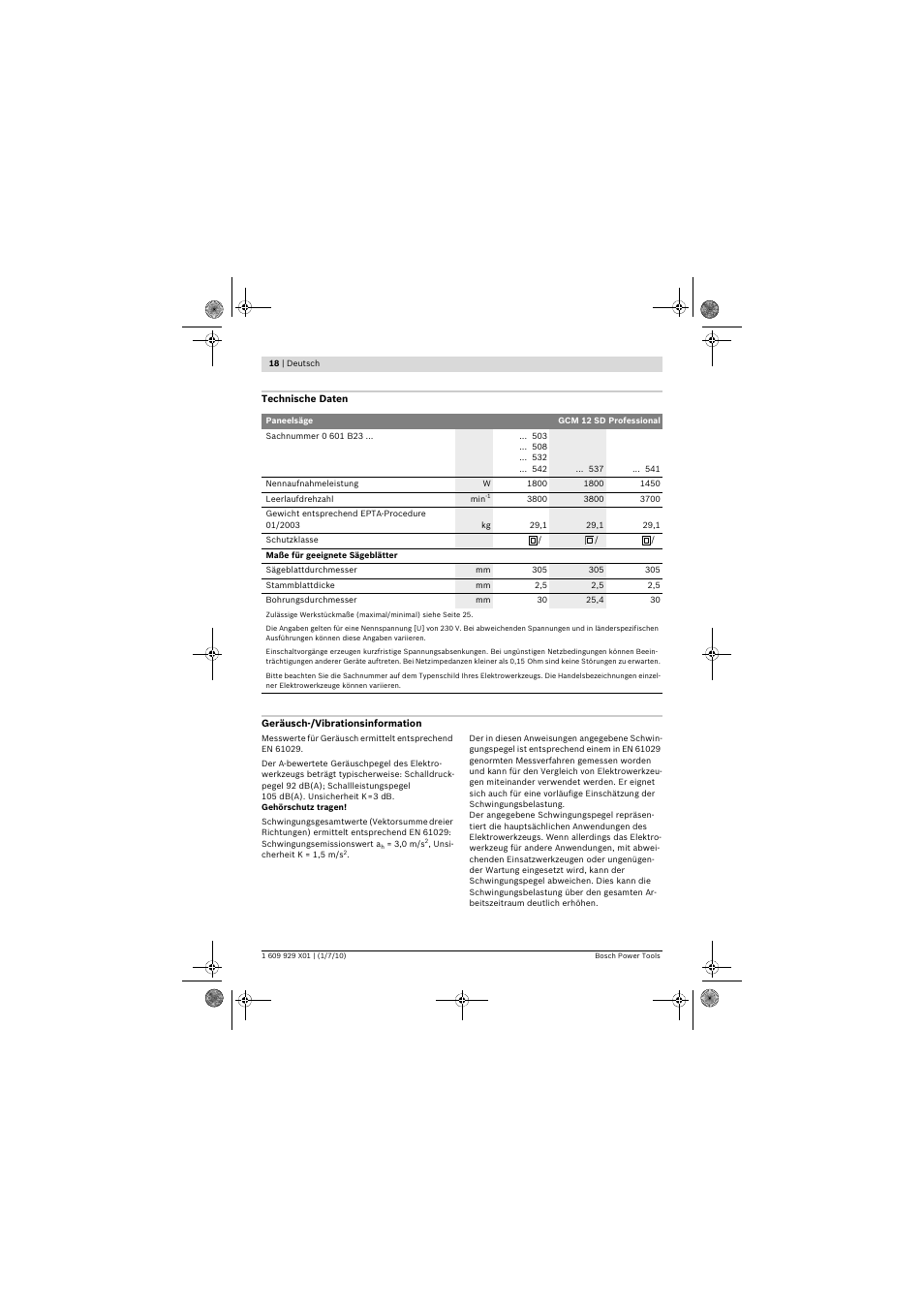 Bosch GCM 12 SD Professional User Manual | Page 18 / 620