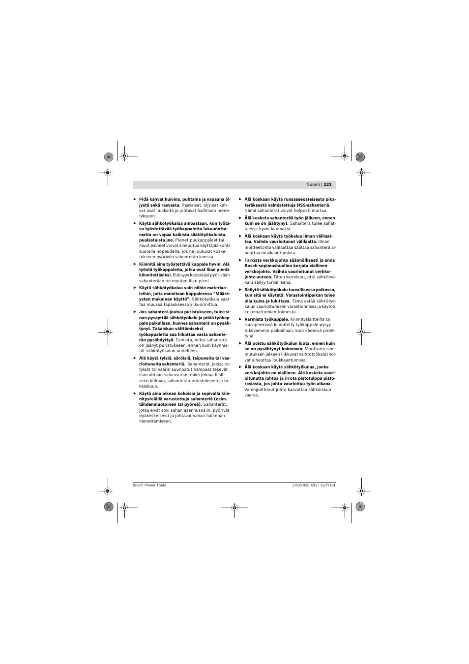 Bosch GCM 12 SD Professional User Manual | Page 223 / 620