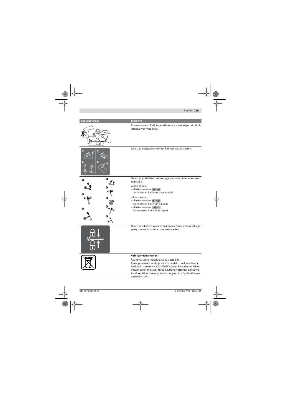 Bosch GCM 12 SD Professional User Manual | Page 225 / 620