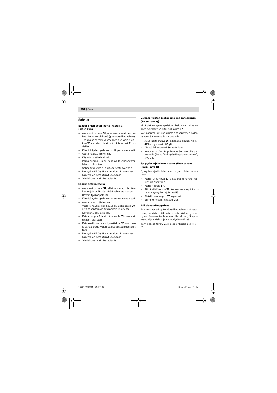 Bosch GCM 12 SD Professional User Manual | Page 234 / 620