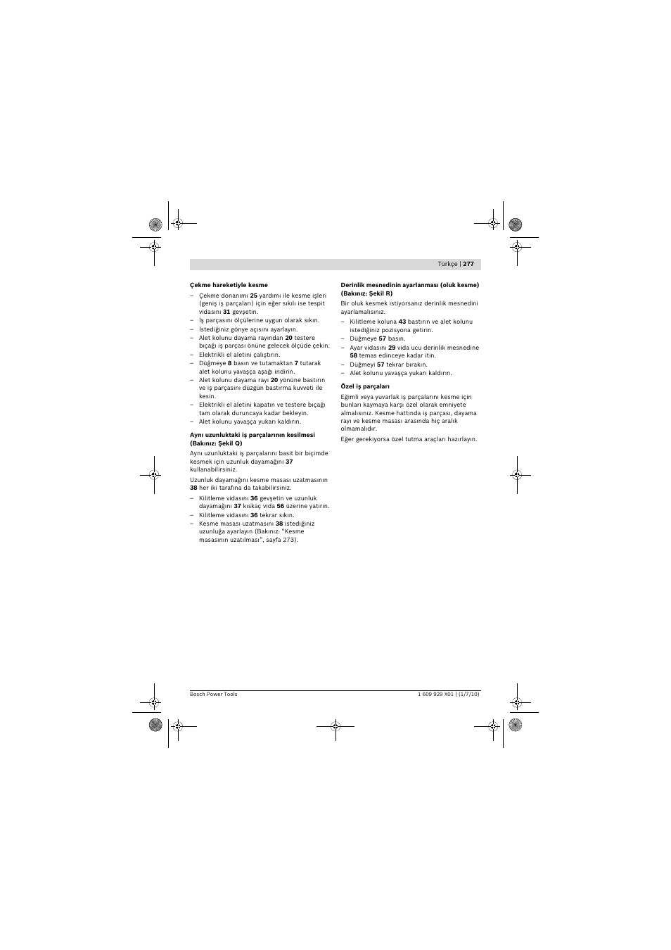 Bosch GCM 12 SD Professional User Manual | Page 277 / 620