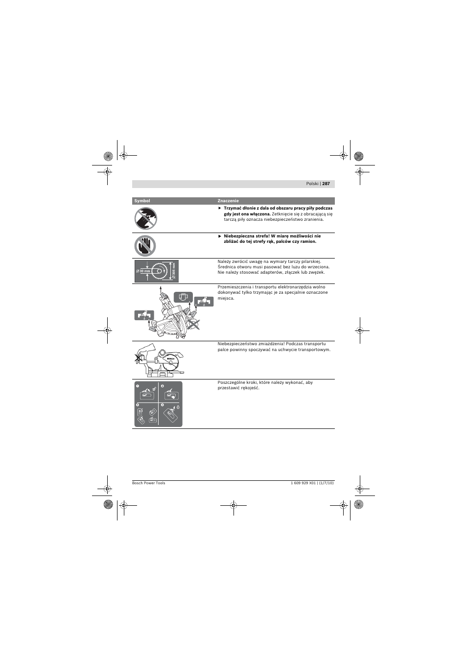 Bosch GCM 12 SD Professional User Manual | Page 287 / 620