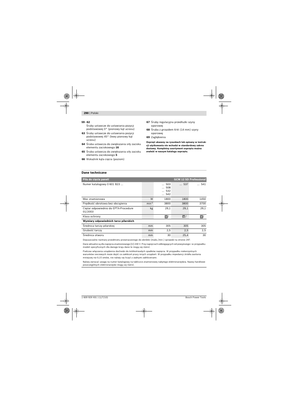 Bosch GCM 12 SD Professional User Manual | Page 290 / 620