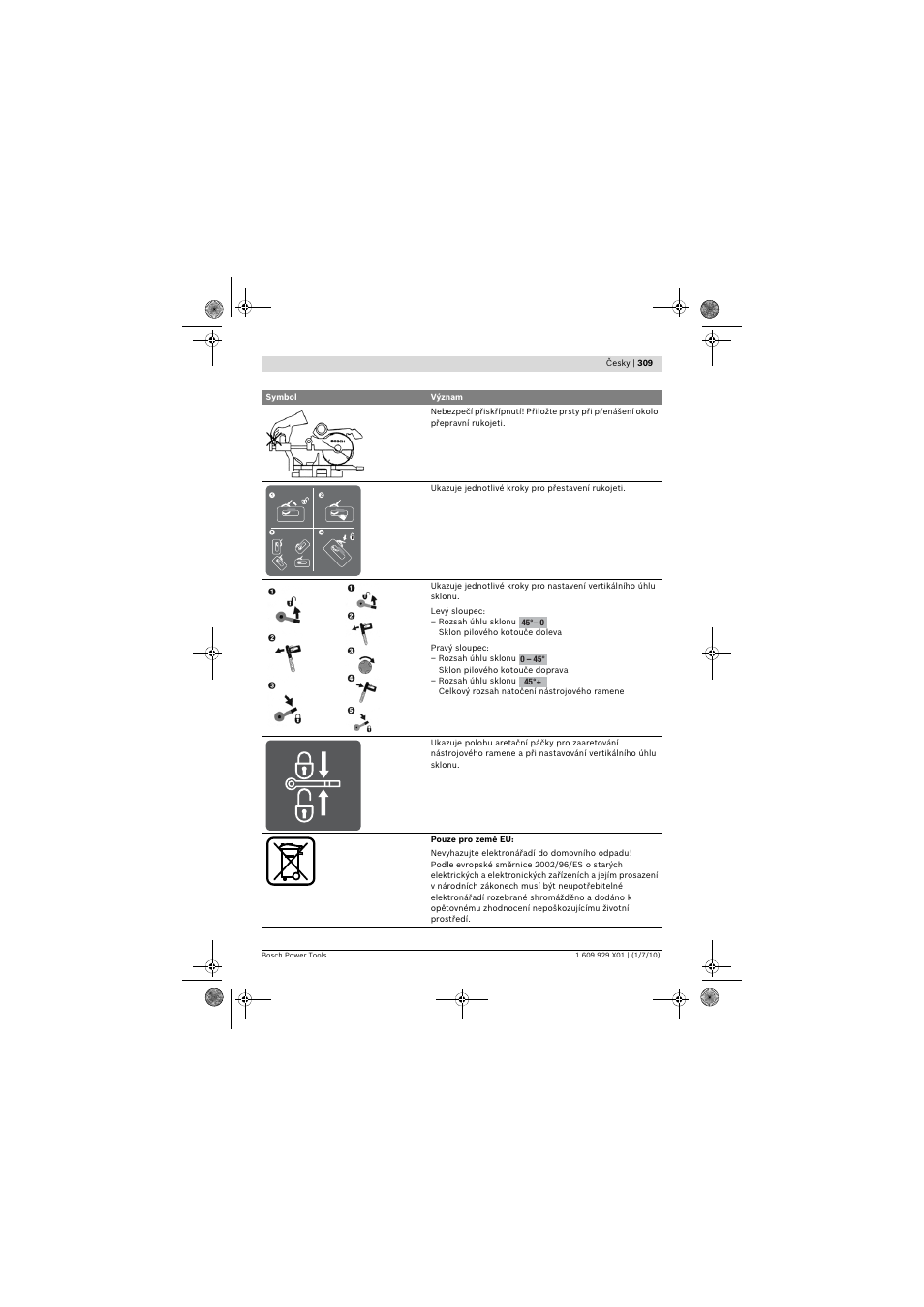 Bosch GCM 12 SD Professional User Manual | Page 309 / 620