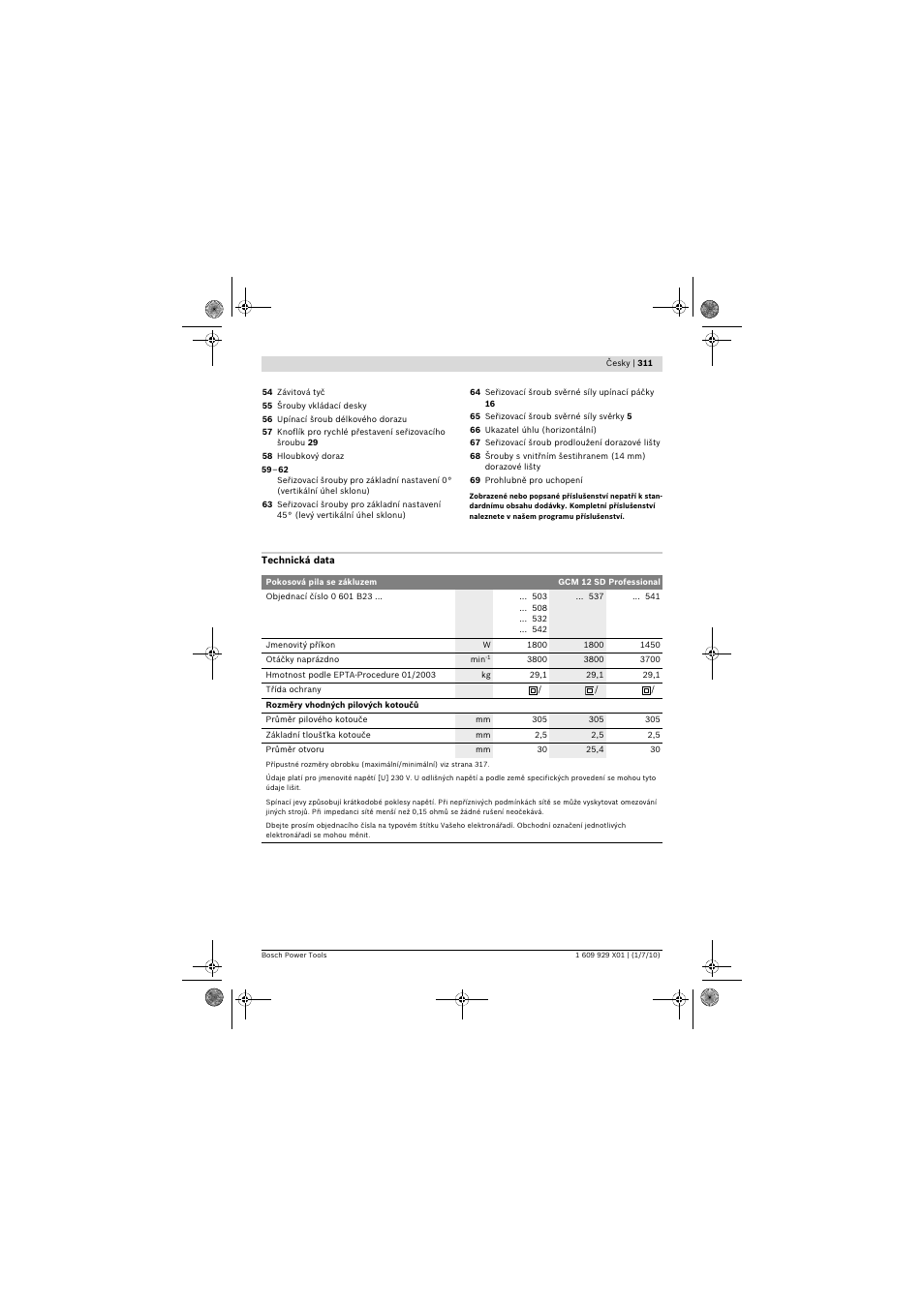 Bosch GCM 12 SD Professional User Manual | Page 311 / 620