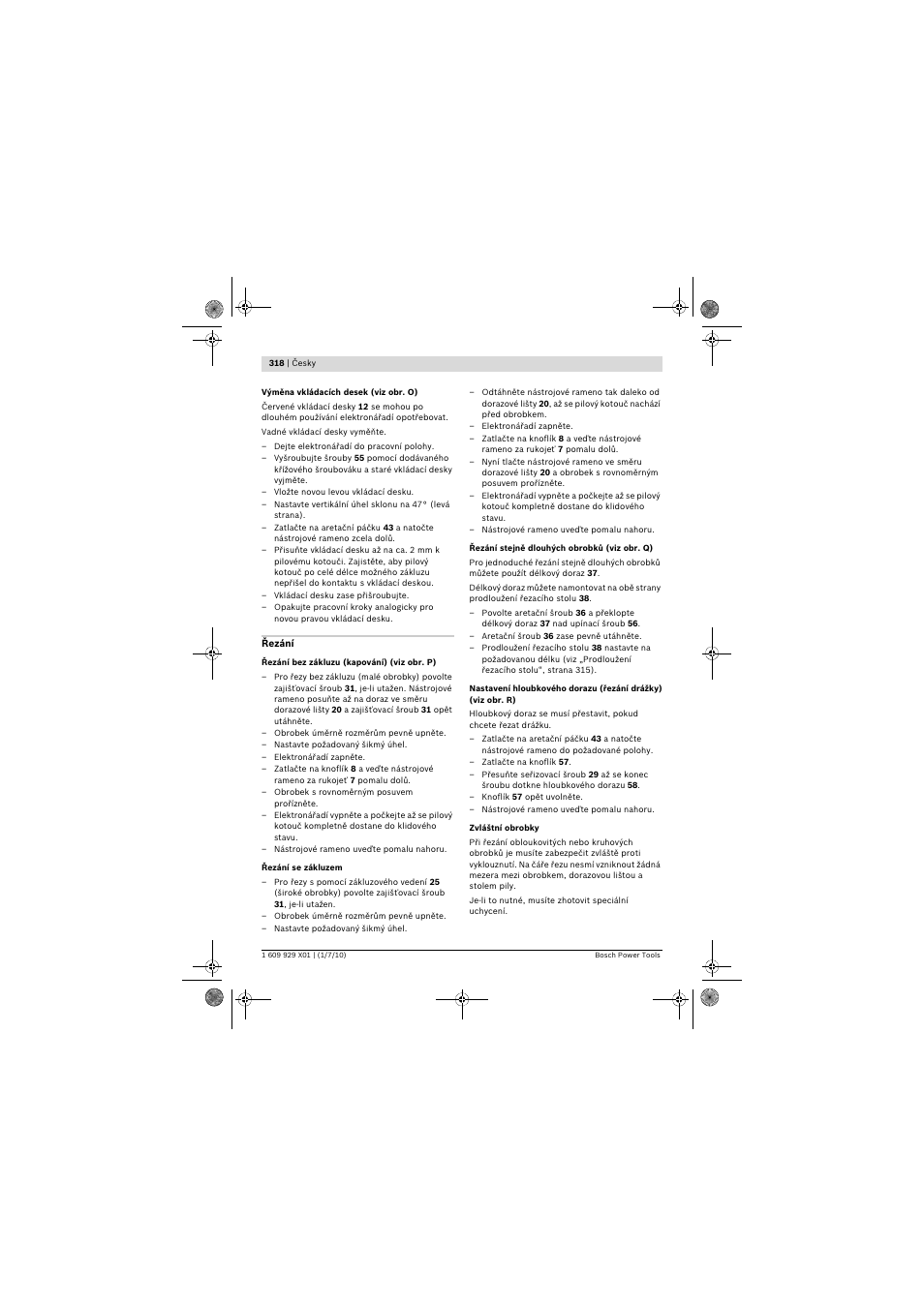 Bosch GCM 12 SD Professional User Manual | Page 318 / 620