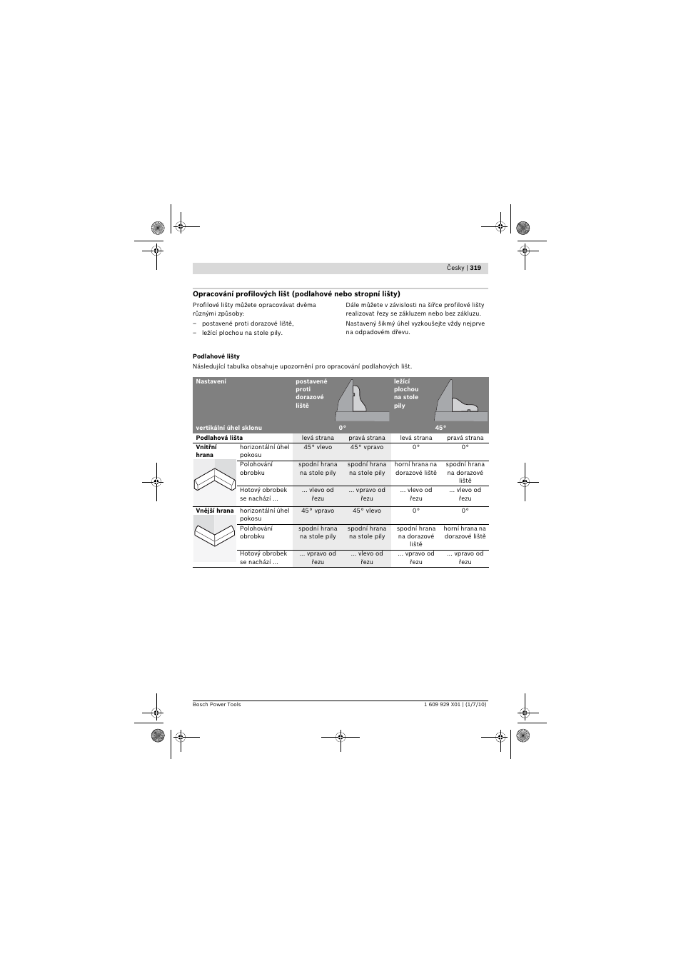 Bosch GCM 12 SD Professional User Manual | Page 319 / 620