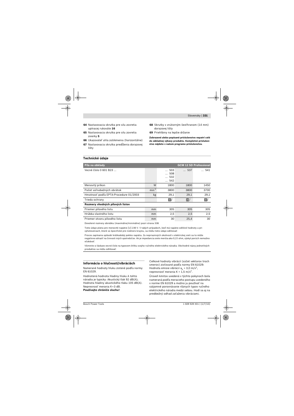 Bosch GCM 12 SD Professional User Manual | Page 331 / 620