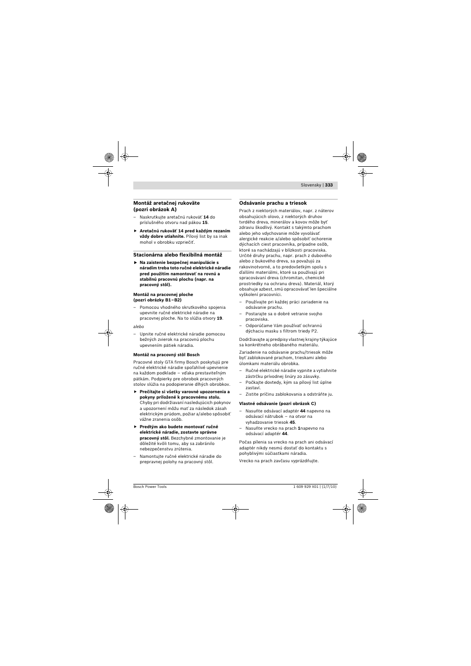 Bosch GCM 12 SD Professional User Manual | Page 333 / 620