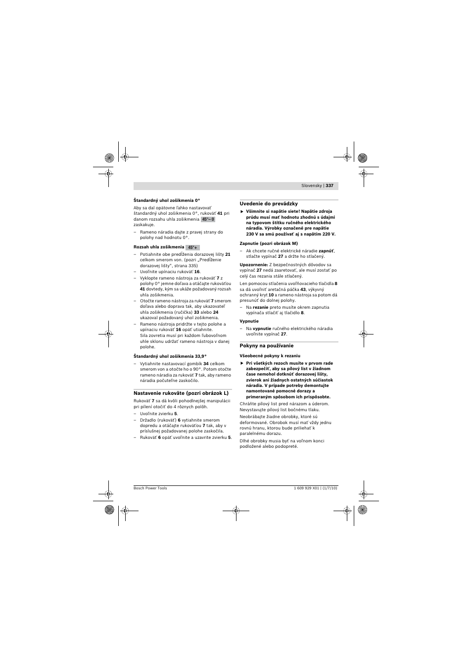 Bosch GCM 12 SD Professional User Manual | Page 337 / 620