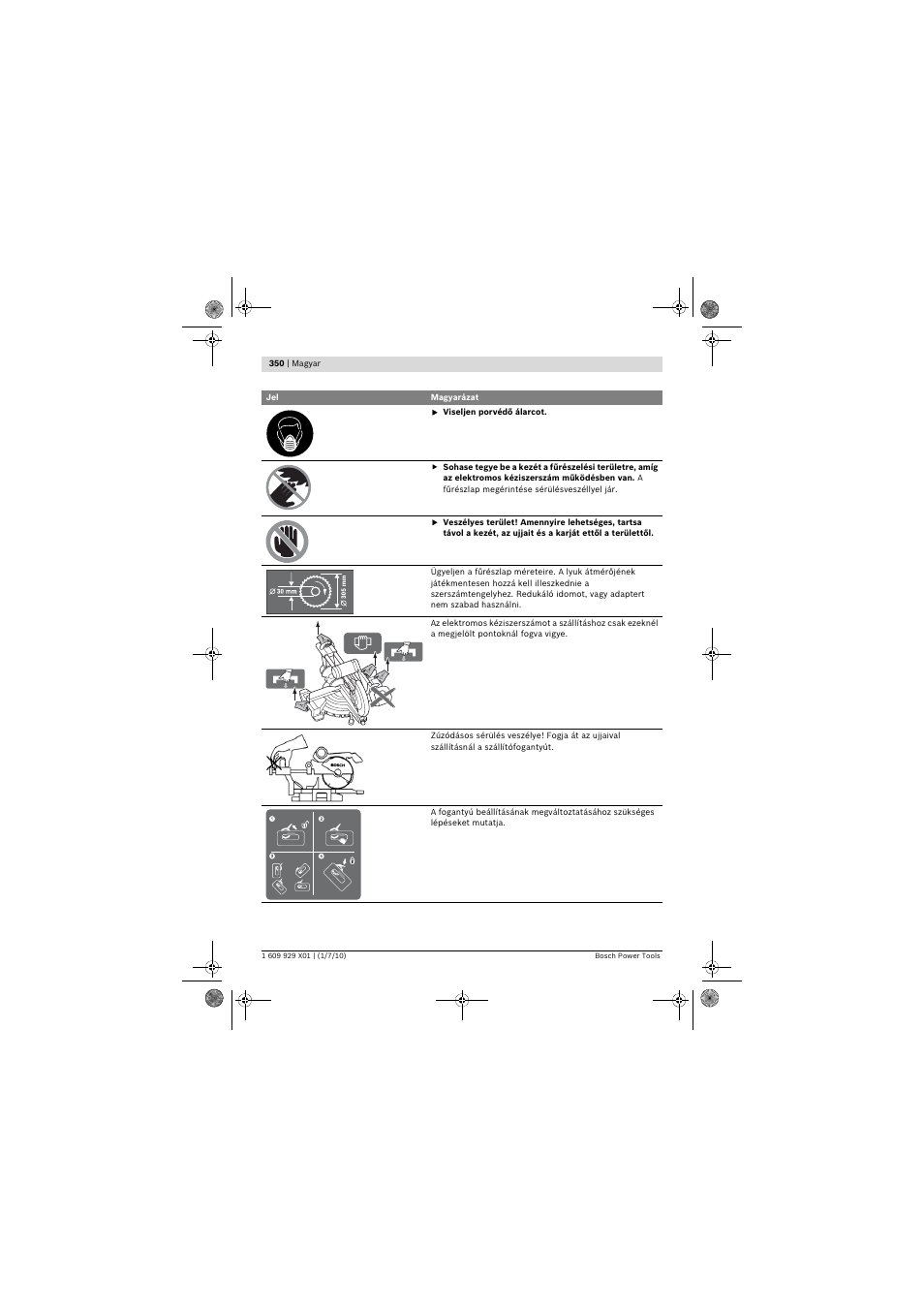 Bosch GCM 12 SD Professional User Manual | Page 350 / 620