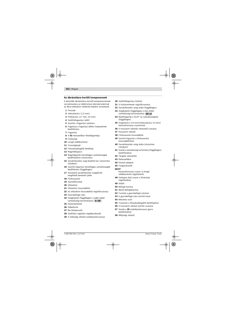 Bosch GCM 12 SD Professional User Manual | Page 352 / 620