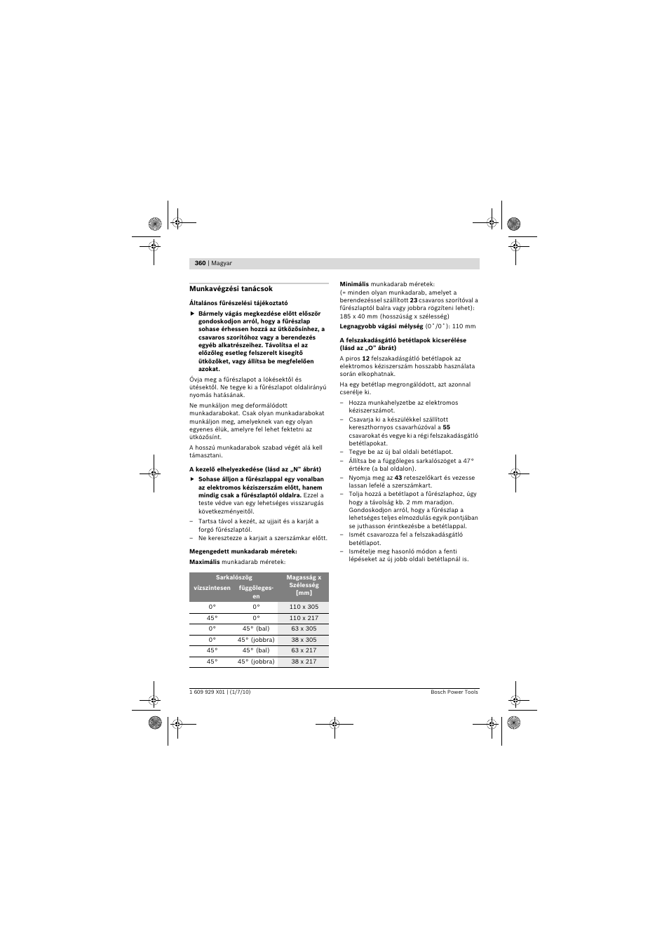 Bosch GCM 12 SD Professional User Manual | Page 360 / 620