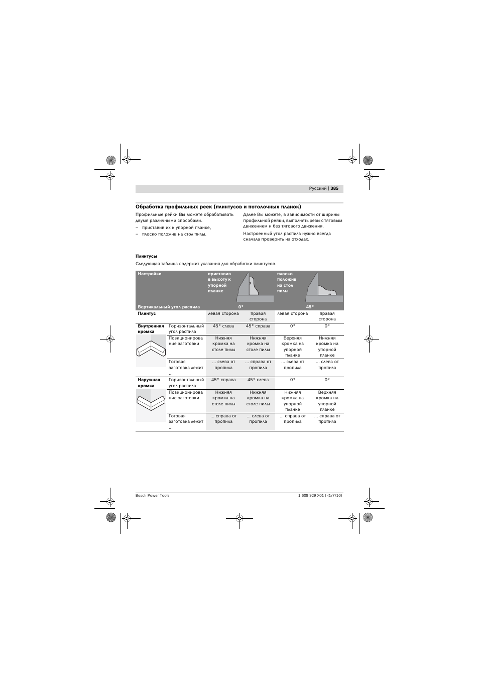 Bosch GCM 12 SD Professional User Manual | Page 385 / 620