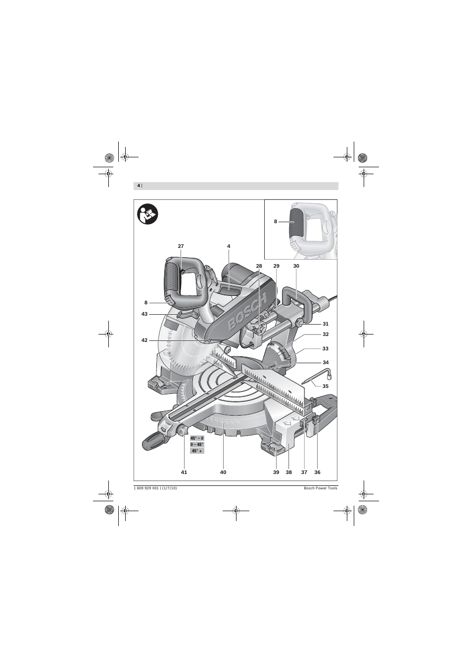 Bosch GCM 12 SD Professional User Manual | Page 4 / 620