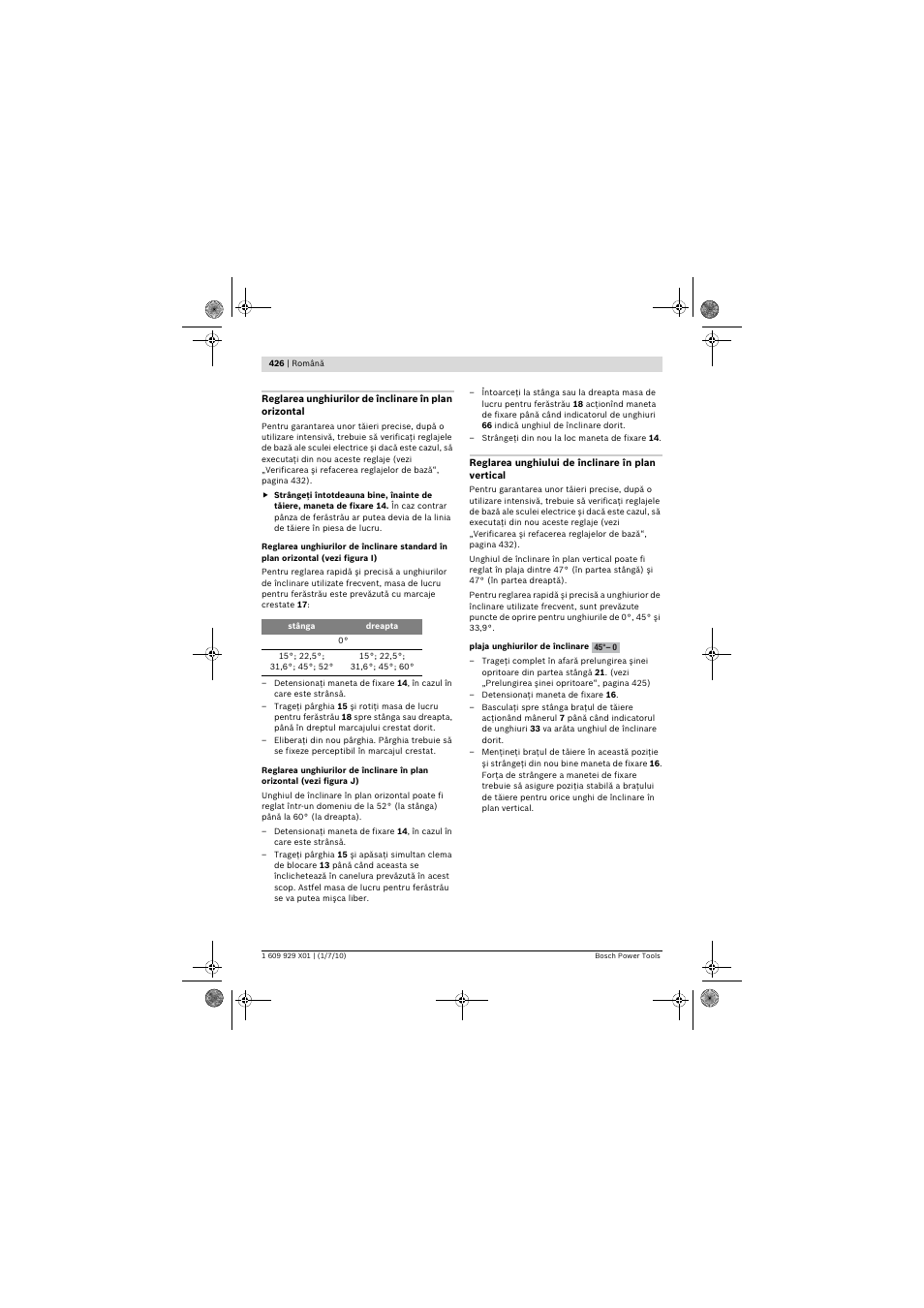 Bosch GCM 12 SD Professional User Manual | Page 426 / 620