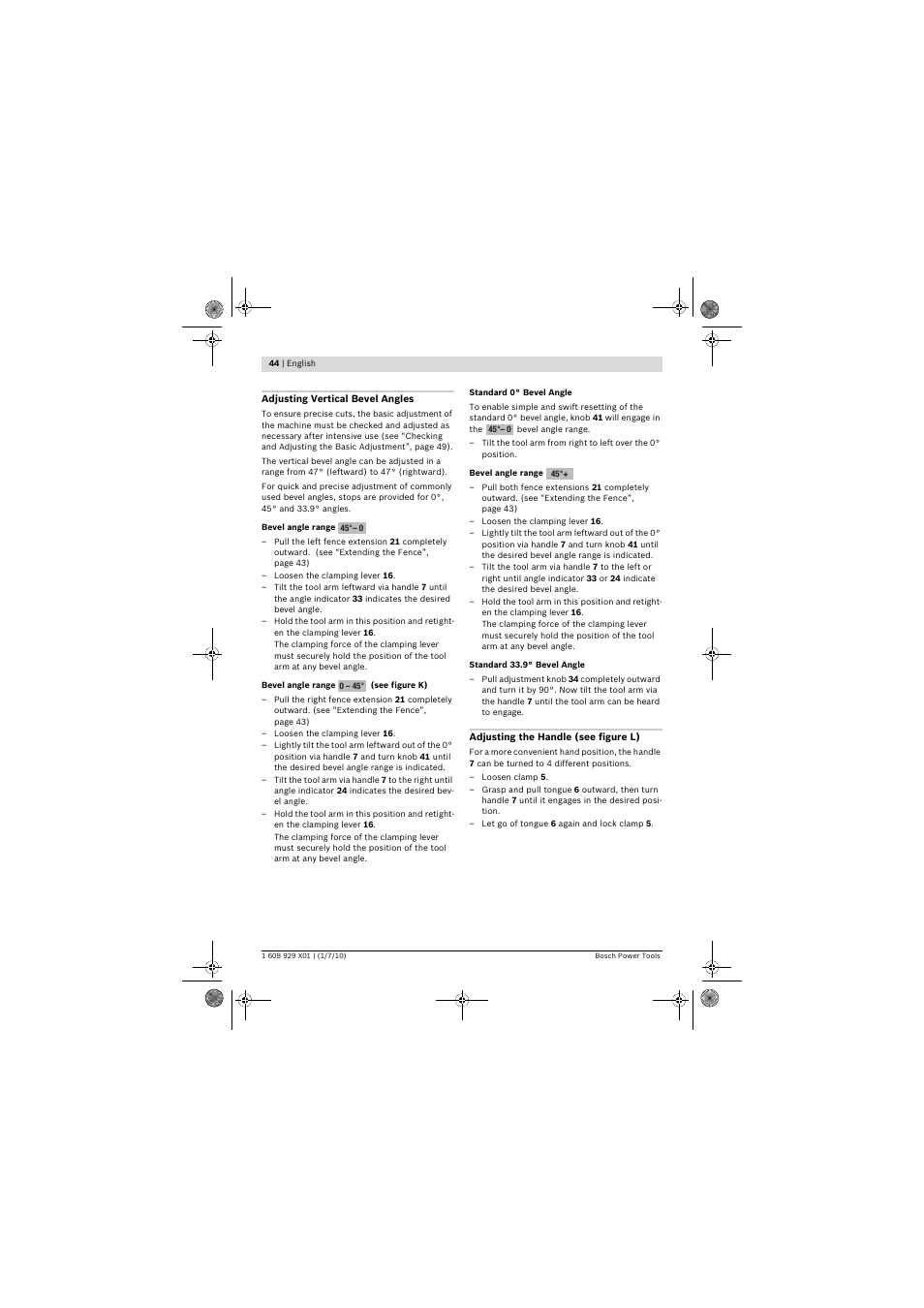 Bosch GCM 12 SD Professional User Manual | Page 44 / 620