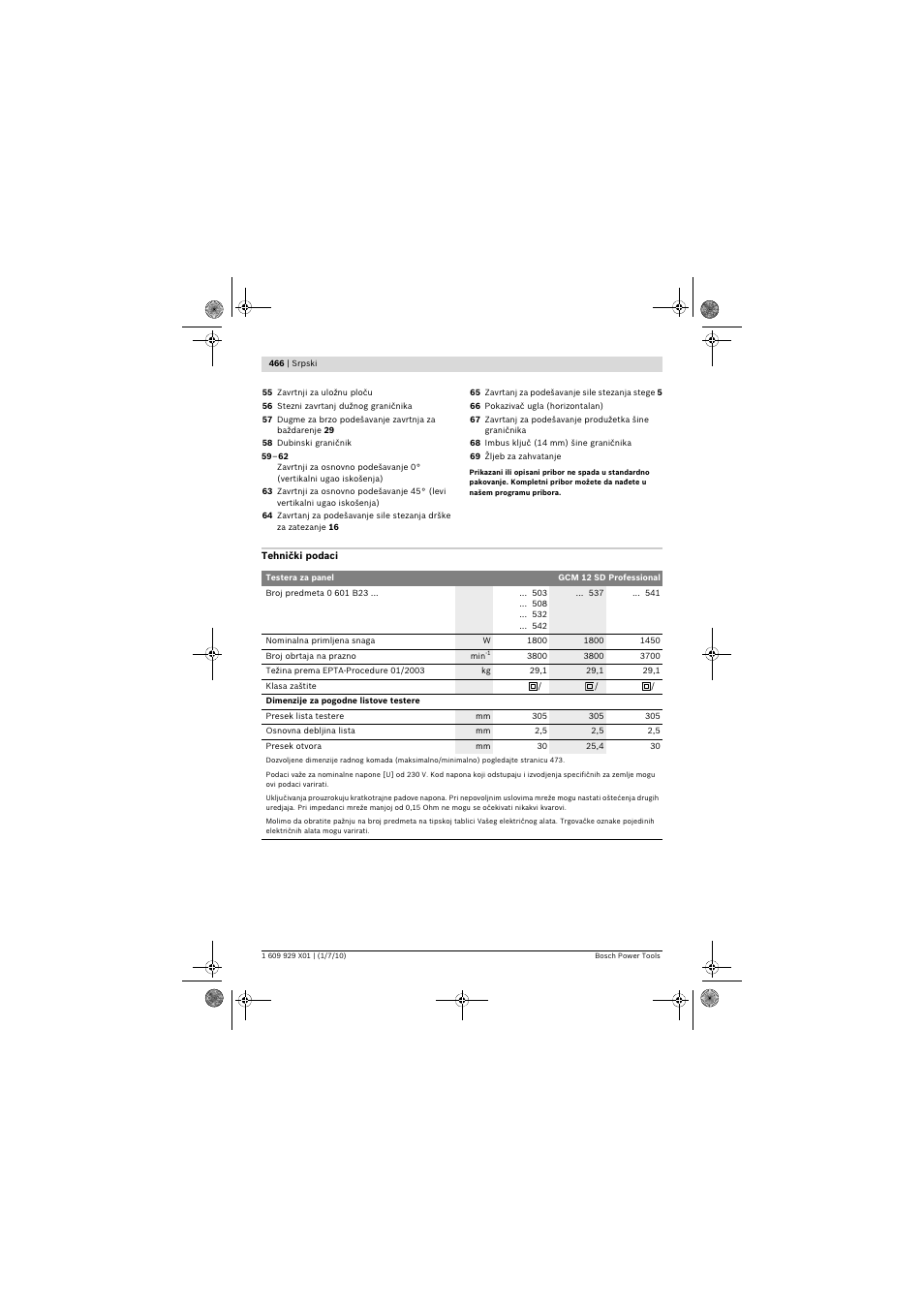 Bosch GCM 12 SD Professional User Manual | Page 466 / 620