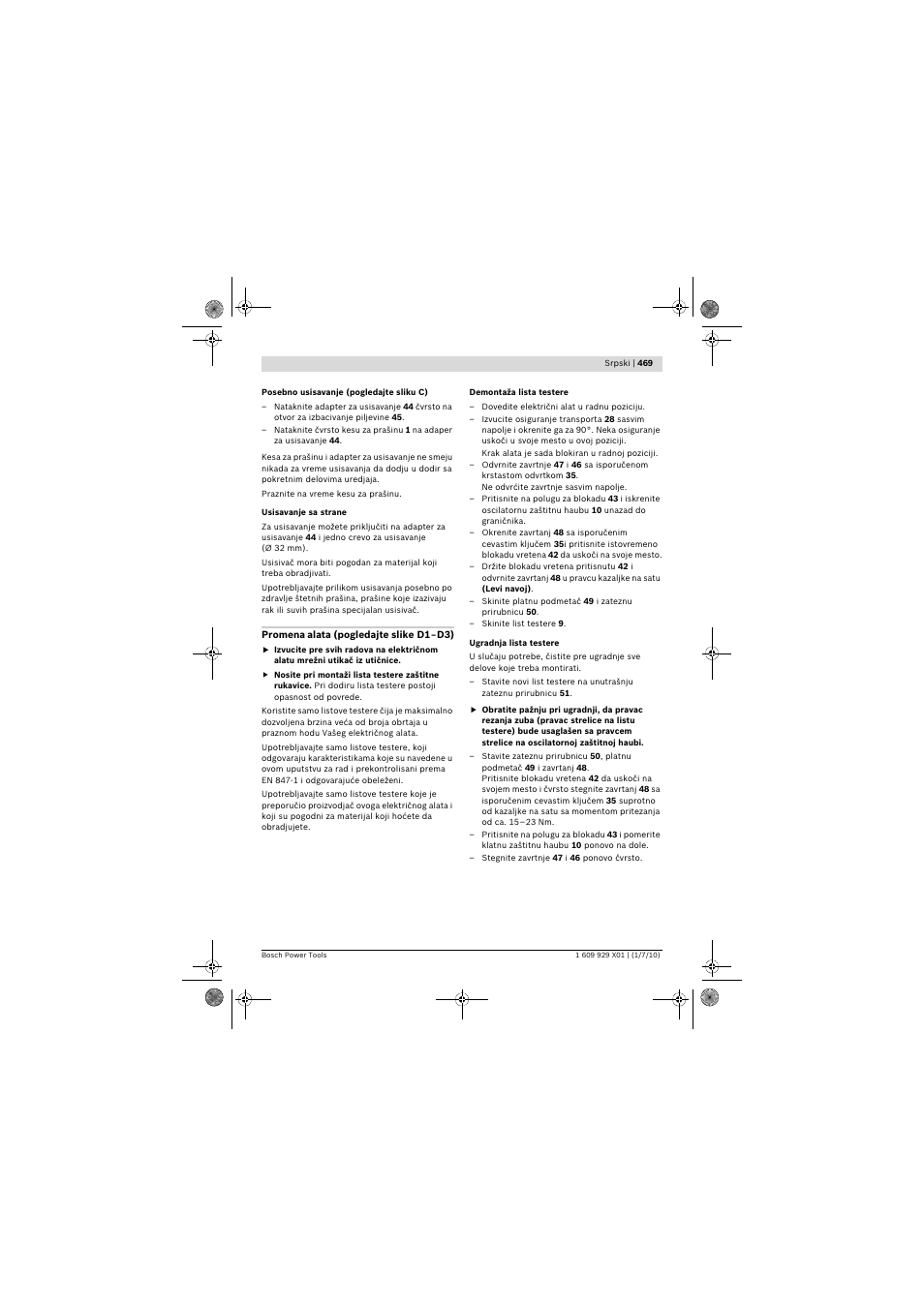 Bosch GCM 12 SD Professional User Manual | Page 469 / 620