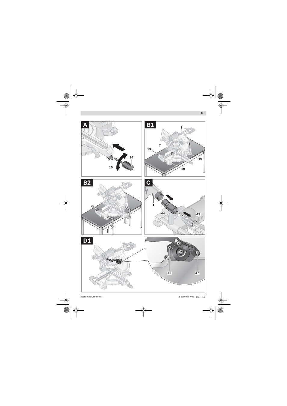 Ab1 b2 c d1 | Bosch GCM 12 SD Professional User Manual | Page 5 / 620